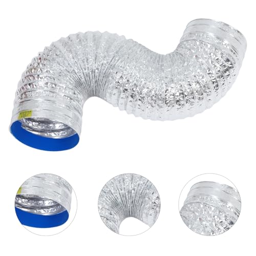 Tuyau d'échappement flexible en aluminium résistant pour extraction