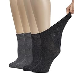 21- Charcoal / Melangegrey (4 Pairs)