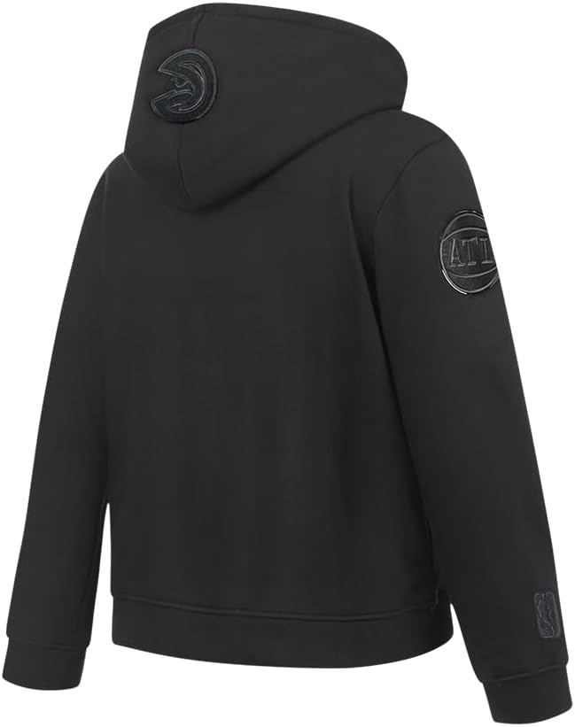 Pro Standard NBA boys Big Boys Nba Classic Triple Black Fleece Pull Over Hoodie - Image 4