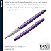 Fisher Space Pen Bullet Pen, Purple Haze, Ballpoint, Brass, Black Ink, Gift Box