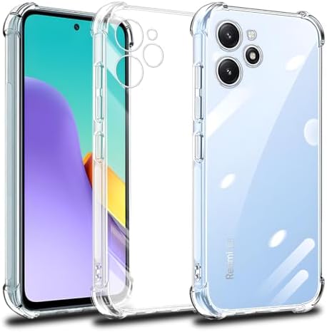 （04:00時点） 対応 Xiaomi Redmi 12 5G ケース クリア ケース Redmi12 5G カバー TPU 保護ケース Redmi 12 5G カバー背面 ンプロテクター シェル クバー クリア ソフト 透明シェル ンプロテクター ​シェル【耐衝撃 エアバッグ 滑り止め すり傷防止 薄型 軽量 シェル スリム 携帯便利】Redmi 12 5G 專用スマホ ケース カバー