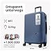 Travelite 4-Rad Hartschalenkoffer mittelgroß 65 Liter, Gepäck Serie Bali: ABS Hartschalen Trolley mit TSA Kombinationsschloss, 67 cm