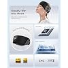 MUSICOZY Sleep Headphones Soft Bamboo Cotton Headband Headphones for Sleeping, Sleep Headphone Wireless Bluetooth 5.4 with Ultra-Thin HD Stereo Speaker for Unique Gifts(Classic Black)