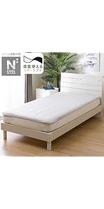 Amazon｜ニトリ(NITORI) 置くだけ簡単 敷きパッド シングル NクールWSP