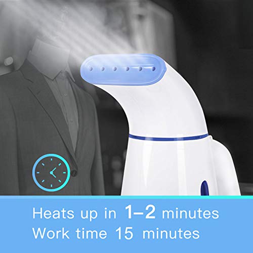 Image of OGHom Steamer for Clothes, Handheld Clothing Steamer for Garment, 240ml Portable Travel Steam Iron (Only for 120V)