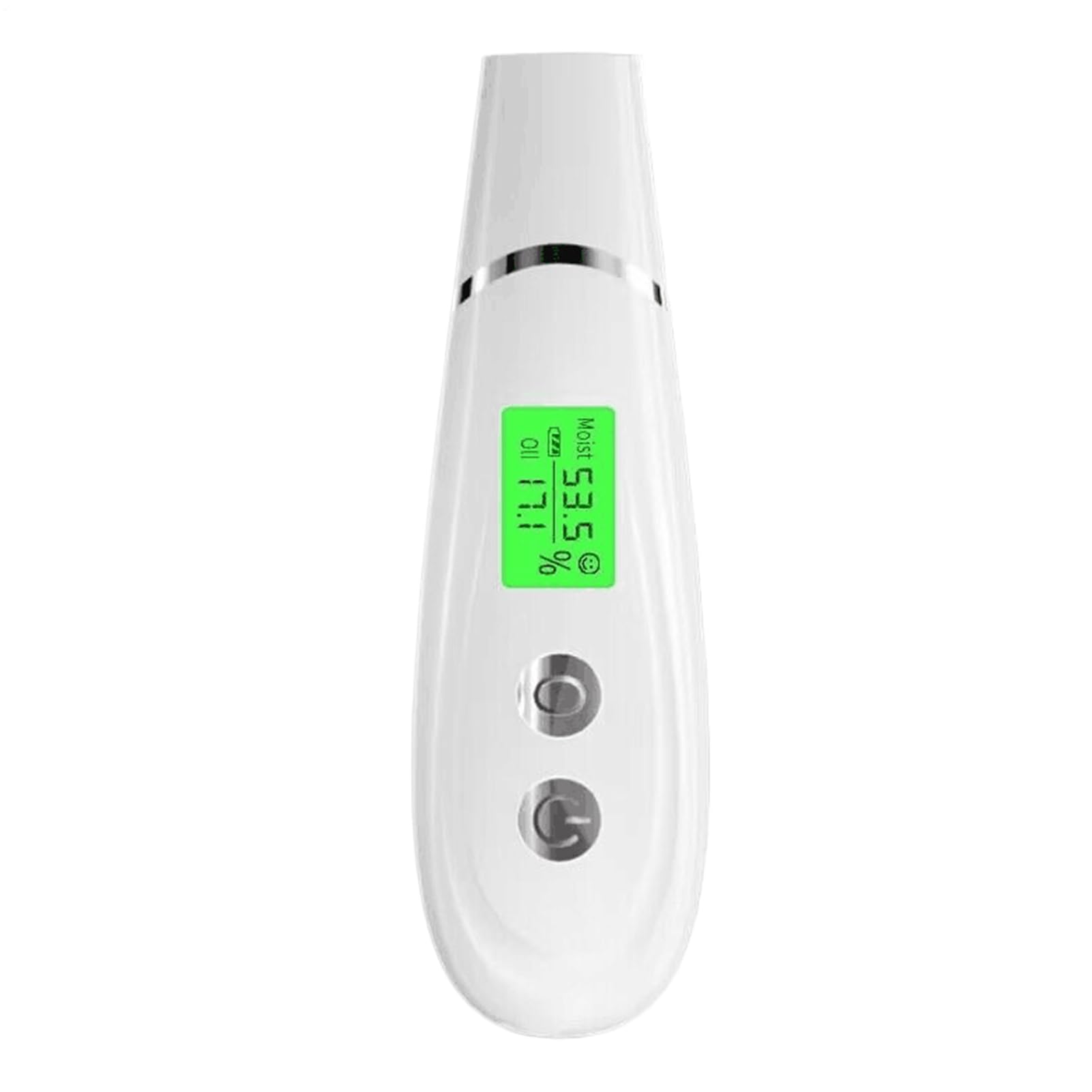 Skin Moisturizer Tester, Skin Moisture Meter, Skins Analyzer Machine, Digital LCD Display, Water Oil Face Care Device, For Home Beauty Salon Travel, 5 x 1,97 x 1,57 pollici