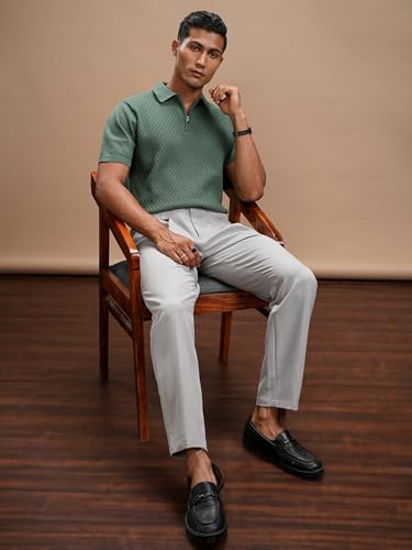 Image of Highlander Men's Polo Tshirt | Flat Knit | Regular Fit | Polo T-Shirt for Man