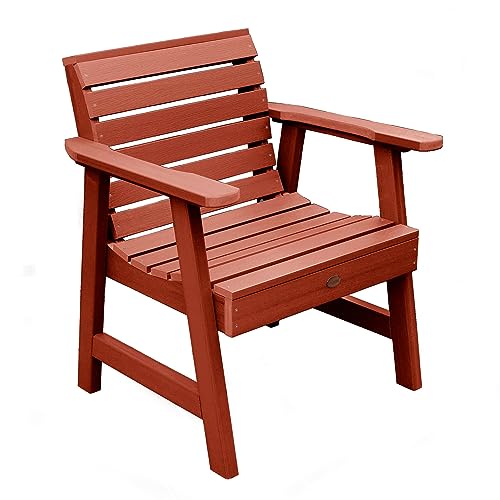 Highwood Weatherly Garden Chair, Rustic Red #TOP13