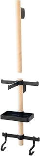 Cycling Gear Storage - Wall Mounted Space Saving Organizer, Cyclings Helmet Shoes Glasses Rack, Beech Stick Abs Design | Home Garage Apartment Wall Cycling Gear Holder Accessories
