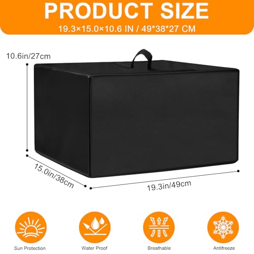 Image of Toaster Oven Air Fryer Cover, Heat-Resistant Waterproof Dust-proof Kitchen Appliance Covers Compatible For Emeril Lagasse Everyday 360 S-AFO-001 Air Fryer