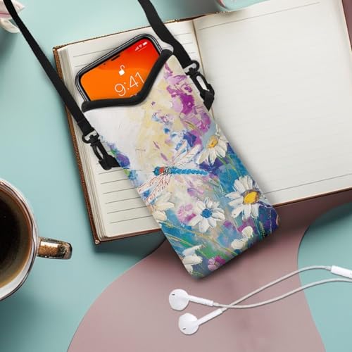 Phone Sleeve Pouch Shoulder Messenger Bag with Adjustable Strap, Shoulder Crossbody Bags Phone Purse Pouch2