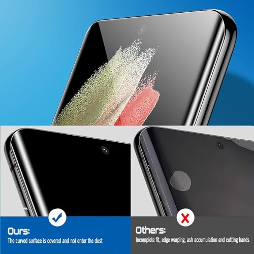 NISHTECH Advanced HD+ Curved UV Tempered Glass Full Screen Protector Designed for Realme P2 Pro 5G,Realme P1 Pro 5G || Full Screen Coverage with Easy Installation Kit (Anti-Scratch)