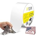 WEUPE RV Sealant Tape, White, 4 Inch x 20 Feet, Roof Patch Repair Tape, Roofing Tape for RV, Waterproof Leak Tape for RV puncture, Boat Sealing, Awning, Canopy, Tents, Camper, Greenhouse and Tarpaulin