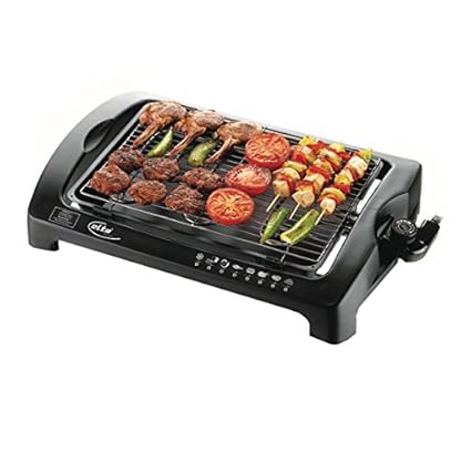 Elta Elektrischer Tischgrill, Schwarz, TG-2000
