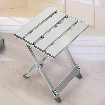 Outdoor Portable Aluminum Alloy Folding Stool Travel Picnic Chairs Folding Stool