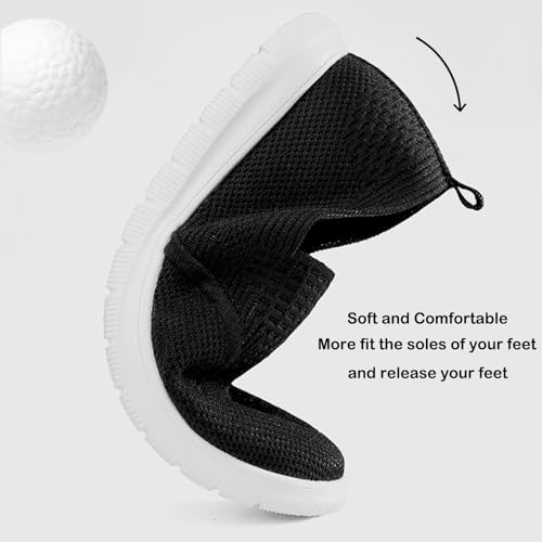 Men's Mesh Lightweight Round Toe Flat Loafers Comfort Breathable Slip-On Non-Slip Soft Sole Casual Fashion Sneakers for Driving Gym Office Daily Wear4