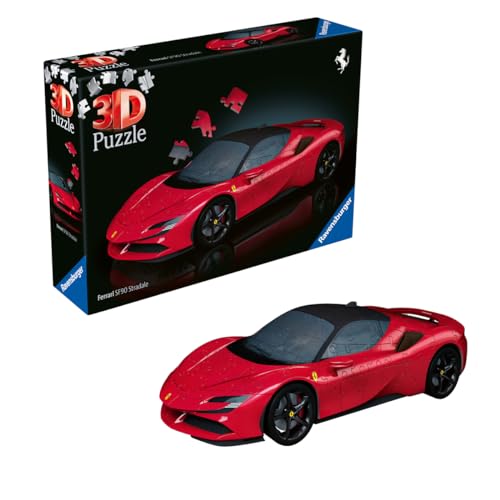 Puzzle 3D 108 pièces Ferrari : SF90 Stradale Ravensburger France - vue 8