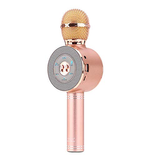 Les cadeaux parfaits : microphone pour les enfants portable rosegold JIA JIA