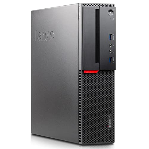 Lenovo ThinkCentre M800 SFF PC Ordinateur Intel i3-6100 Ram 8 Go SSD 240 Go Windows 10 Pro (reconditionné)