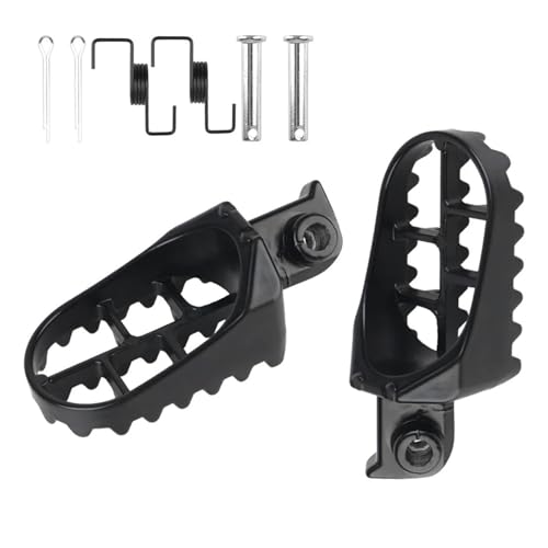 Repose-Pieds Moto Haute Résistance Pédales de Précision pour CRF70 TW200 PW80