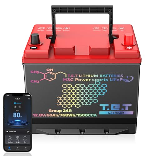 TET Lithium Car Battery Start - Stop For Car BCI