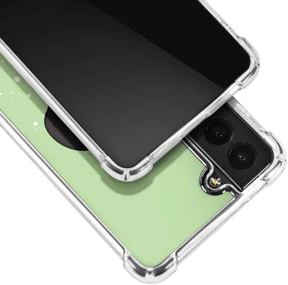 Skinit Clear Phone Case Compatible with Galaxy S22 - Officially Licensed Disney Princess Tiana Art Design
