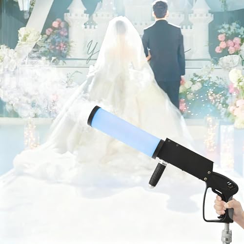 Máquina de humo portátil con luces LED para efectos de escenario