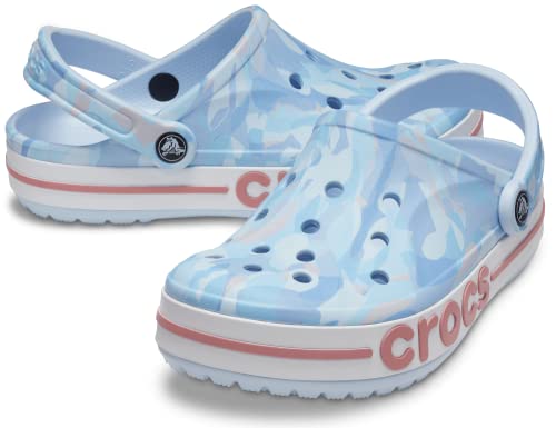 Image of Crocs Unisex-Adult Bayaband Clog Mineral Blue Clog - 7 UK Men / 8 UK Women (M8W10) (207806-4JQ)