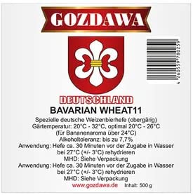 Bavarian Wheat 11 - levadura de cerveza superior para cerveza blanca/cerveza de trigo/cerveza aficionada
