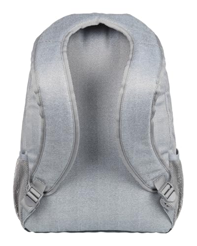 Roxy Women's Shadow SWELL Solid Logo Backpack, Heritage Heather, Dimensions: 18"" (H) x 13"" (W) x 6"" (D) / 45.5 (H) x 33 (W) x 14 (D), Volume: 24 L3