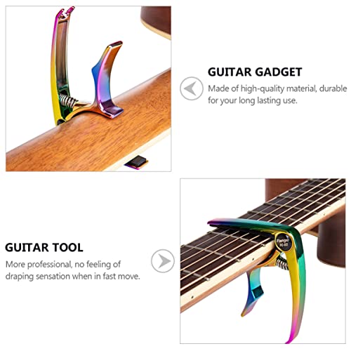 Operitacx Accessoire Accessoires Léger Capos Pince Capo Ukulélé Pratique Électrique Professionnel Guitare Basse Kapo… - Les Beatles, Paul McCartney, John Lennon, RIngo Starr, George Harrison Operitacx Accessoire Accessoires Léger Capos Pince Capo Ukulélé Pratique Électrique Professionnel Guitare Basse Kapo… – Image 8