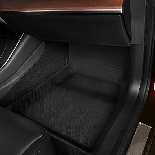 Support Us Business Fits Tesla Model 3, Floor Mats Complete Set (7 Piece) All Weather Custom Fit 2021 2022 2023 All-Weather Cargo Liner Rear Cargo Tray Trunk Floor Mat Interior Accessories #TOP1