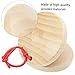Milisten 2sets 4pcs Castanet Musical Instrument Unique Orff Percussion for Music Education Lightweight Design for Hand and Brain Coordination for Early Learning and Fun Activities 4pcs*2