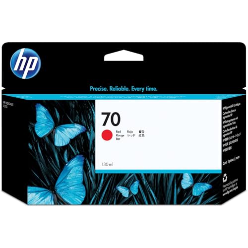 Cartouche rouge HP 70 pour exposition photo et tirages d'art en atelier