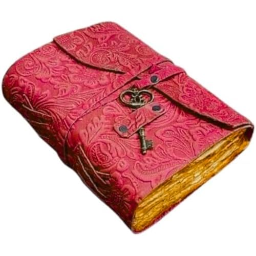 Livre d'ombres journal grimoire en cuir pour préserver vos secrets