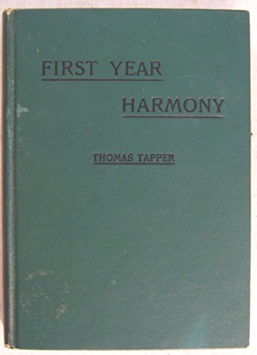First year harmony B00085MQAE Book Cover