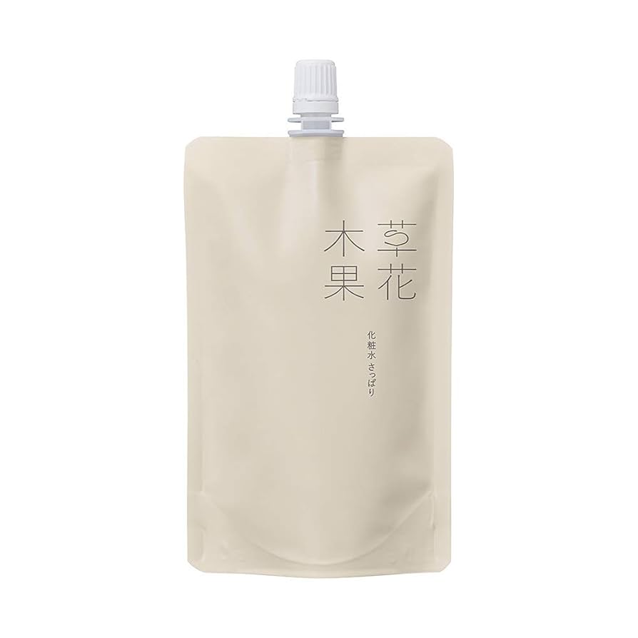 Amazon | 【公式】草花木果 アクネ化粧水（さっぱり） つめかえ