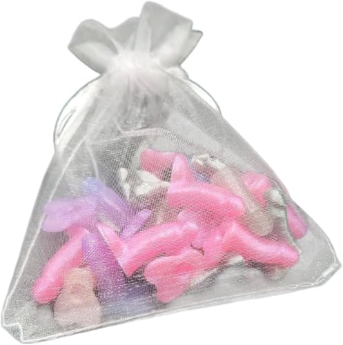 Bag of Dicks - Pride | Rainbow | Dick in Bulk | Tiny Penis | Party Favors | Bachelorette | Novelty Items | Funny Joke Gift, Plastic (Small Bag, Fantasy Mix)