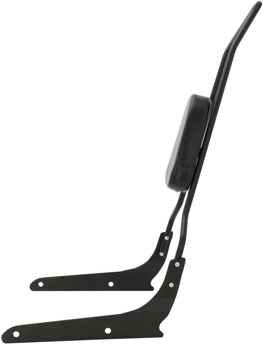 Sissy Bar Backrest With Comfortable Pad Fit For Honda VT750 Shadow Spirit 750 VT750C2 2007-2014 Phantom 750 VT750C2B 2010-2019 (Chrome)