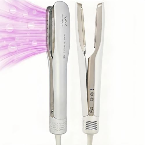 VAV 2-in-1 Flat Iron and Hair Straightener,Fast Heat,Adjustable Temp