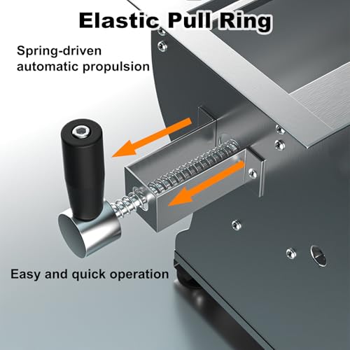 Affettaverdure elettrico e manuale con ventose sicure, robot da cucina in acciaio inox per cipolle, carote, cetrioli, prosciutto e patate