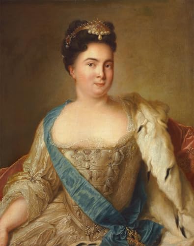 Peintures portrait de l'impératrice Catherine I, art mural de qualité supérieure