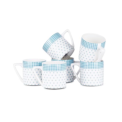 Image of Dandy Lines Puja Blue Dots, Set of 6, 35002