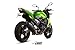 TUBO ESCAPE MIVV KAWASAKI Z 750 Z750 SUONO STEEL BLACK 2007 2008...