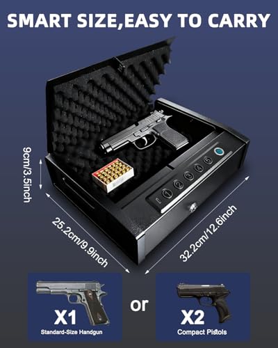 ZCF mate Biometric Gun Safe for Handgun Review