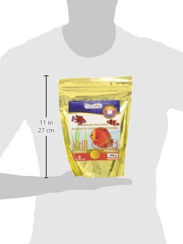 Northfin Krill Pro Fish Food, Slow-Sinking Pellets, 1mm, 500g - 2