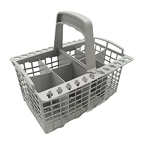 eRicambi® Cesta para cubiertos para lavavajillas, compatible con Hotpoint Ariston Indesit, tamaño: L.P.H. 240 x 177 x 220 (mm) Modelos compatibles: LSV67BKFR LSV67ROWFR