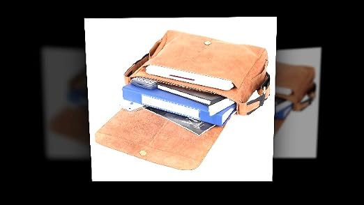 LEADERACHI Vintage Hunter Leather Messenger Bag For Mens. : Amazon