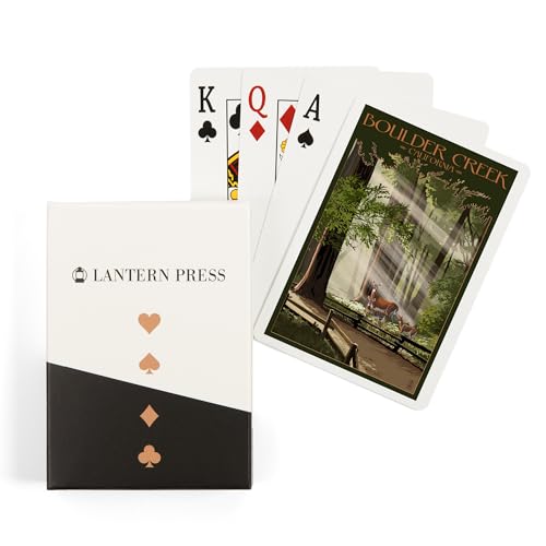 Baraja de cartas Poker Lantern Press 52 piezas