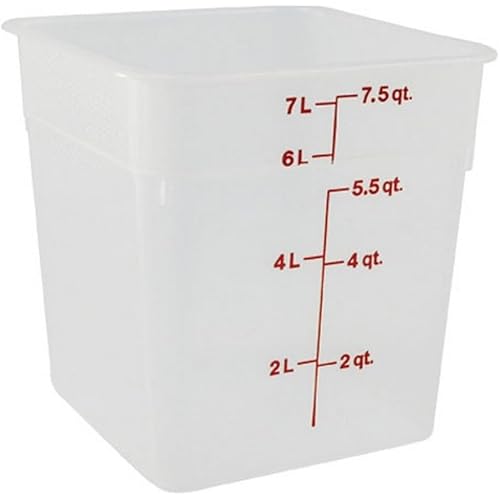 Cambro (8SFSPP190 8 qt Polypropylene Food Storage Container - CamSquare